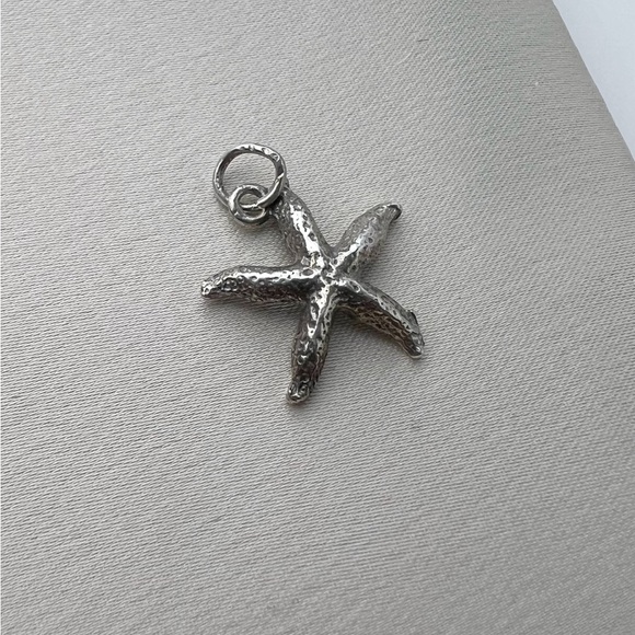 Sterling Silver Starfish Charm - Picture 1 of 3
